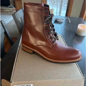 Brown Derby Combat Boot